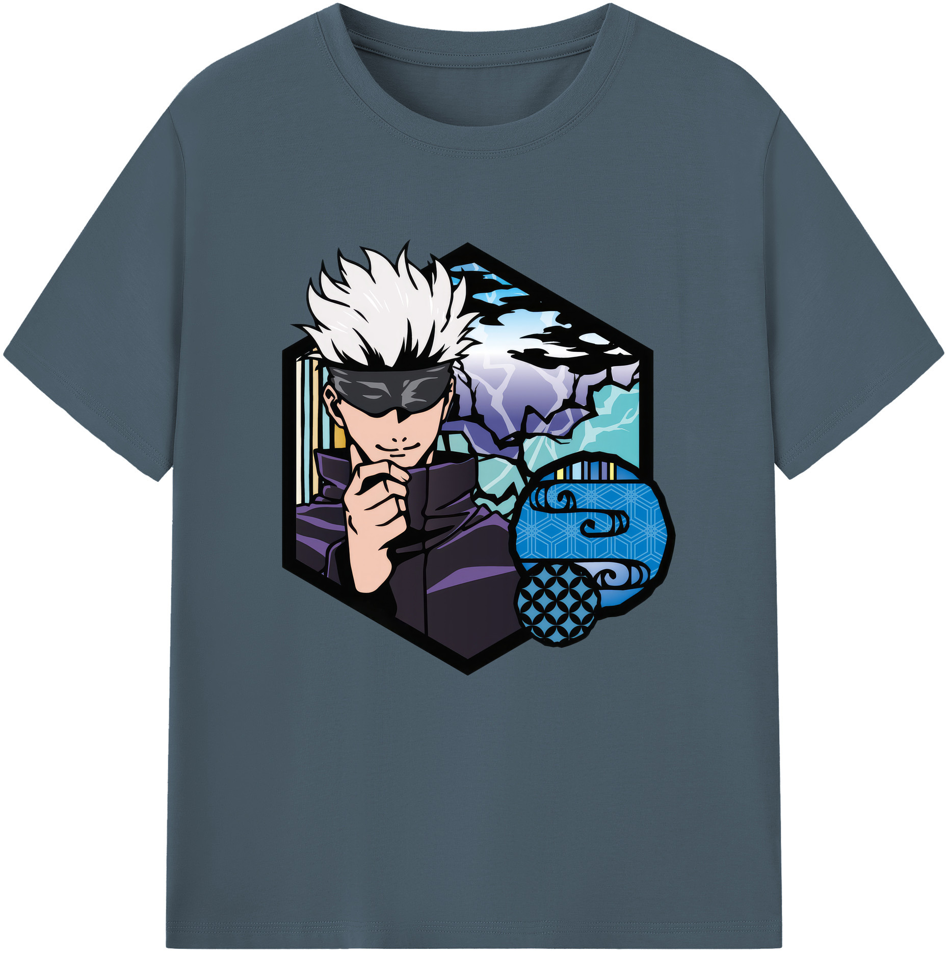 （画像用） 呪術廻戦 Jujutsu Kaisen 綿100％半袖Tシャツ（フロントプリント）
